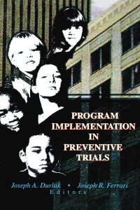 Titelbild: Program Implementation in Preventive Trials 1st edition 9780789005236