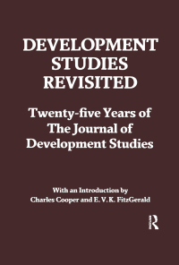 Imagen de portada: Development Studies Revisited 1st edition 9780714633763