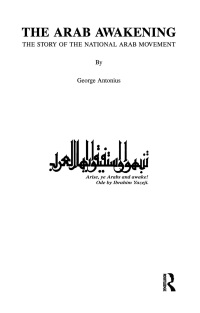 Imagen de portada: The Arab Awakening 1st edition 9780710306739