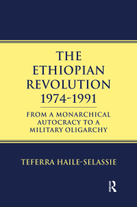 Cover image: Ethiopian Revolution 1974-1991 1st edition 9780710305657