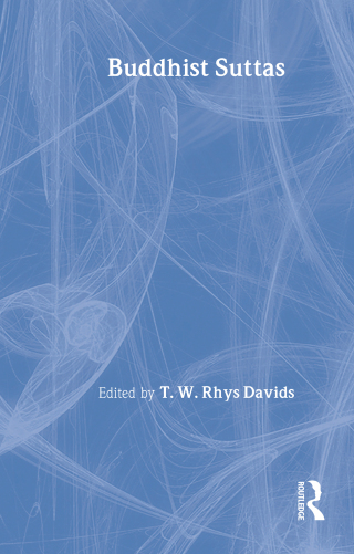Imagen de portada: Buddhist Suttas 1st edition 9780700715497