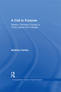 Cover image: Call to Purpose 1st edition 9780415935661