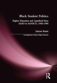 表紙画像: Black Student Politics 1st edition 9780415932486