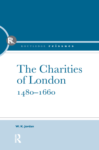 Imagen de portada: Philanthropy in England 1st edition 9780415401937