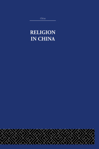 Cover image: Religion in China 1st edition 9780415361552