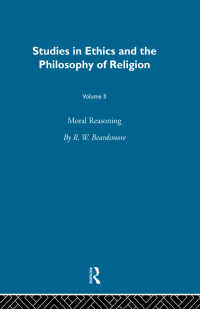 صورة الغلاف: Moral Reasoning Vol 2 1st edition 9781138871267