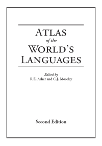 Cover image: Atlas of the World's Languages 2nd edition 9780415310741
