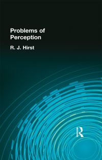 Cover image: The Problems of Perception 1st edition 9780415296168