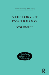 Omslagafbeelding: A History of Psychology 1st edition 9781138871120