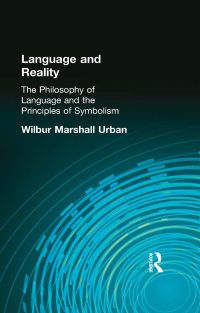 صورة الغلاف: Language and Reality 1st edition 9781138871083