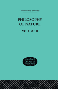 Cover image: Hegel's Philosophy of Nature 1st edition 9780415295802