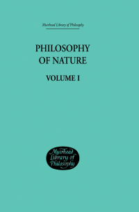 Cover image: Hegel's Philosophy of Nature 1st edition 9780415295796