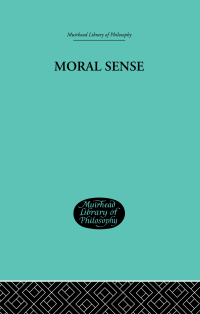 Titelbild: Moral Sense 1st edition 9780415295680
