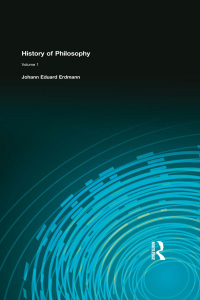 Cover image: History of Philosophy 1st edition 9781138870680