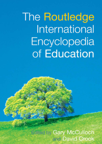Omslagafbeelding: The Routledge International Encyclopedia of Education 1st edition 9780415277471