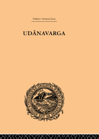 Imagen de portada: Udanavarga 1st edition 9780415244817