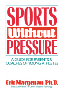 表紙画像: Sports Without Pressure 1st edition 9780898761658