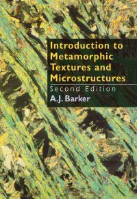 صورة الغلاف: Introduction to Metamorphic Textures and Microstructures 1st edition 9780748739851