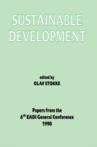 Cover image: Sustainable Development 1st edition 9780714634494