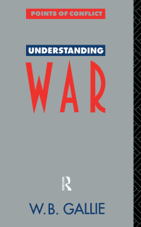 Omslagafbeelding: Understanding War 1st edition 9780367087449