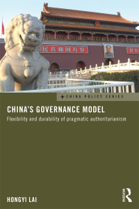 Cover image: China's Governance Model 1st edition 9780415734479