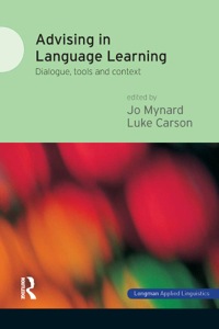 صورة الغلاف: Advising in Language Learning 1st edition 9781138836686