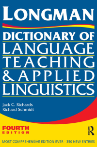 Cover image: Longman Dictionary of Language Teaching and Applied Linguistics 4th edition 9781408204603