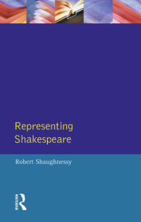 Imagen de portada: Representing Shakespeare 1st edition 9780745015606