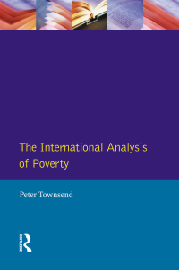Cover image: International Analysis Poverty 1st edition 9780745013756