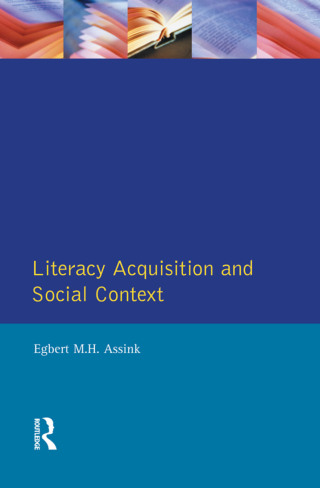 Imagen de portada: Literacy Acquisition and Social Context 1st edition 9781138411586