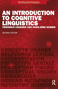 Cover image: An Introduction to Cognitive Linguistics 2nd edition 9780582784963