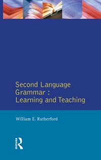 Cover image: Second Language Grammar 1st edition 9780582553750