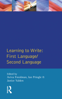 Imagen de portada: Learning to Write 1st edition 9780582553712