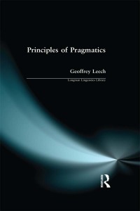 Omslagafbeelding: Principles of Pragmatics 1st edition 9780582551107