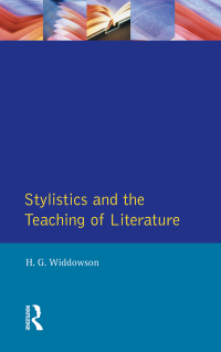 Cover image: Stylistics and the Teaching of Literature 1st edition 9780582550766