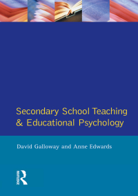 Imagen de portada: Secondary School Teaching and Educational Psychology 1st edition 9781138835979