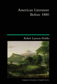 Imagen de portada: American Literature Before 1880 1st edition 9780582495227
