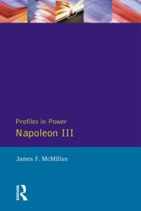 Cover image: Napoleon III 1st edition 9781138163287