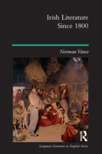 Cover image: Irish Literature Since 1800 1st edition 9780582494787