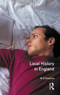 Titelbild: Local History in England 1st edition 9780582493711