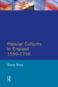 Imagen de portada: Popular Cultures in England 1550-1750 1st edition 9781138144156