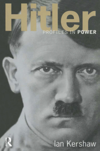 صورة الغلاف: Hitler 2nd edition 9780582437562