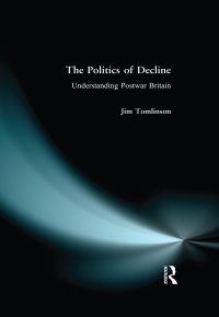 Imagen de portada: The Politics of Decline 1st edition 9781138161344