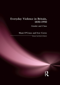 Imagen de portada: Everyday Violence in Britain, 1850-1950 1st edition 9781138155008