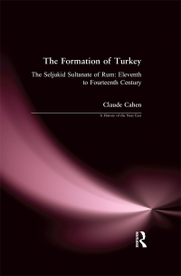 Cover image: The Formation of Turkey 1st edition 9781138175709