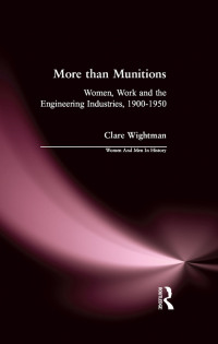 Imagen de portada: More than Munitions 1st edition 9781138164710