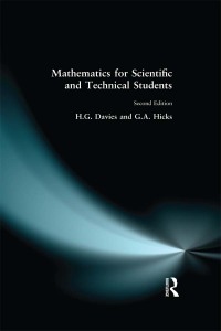 Imagen de portada: Mathematics for Scientific and Technical Students 2nd edition 9781138145696