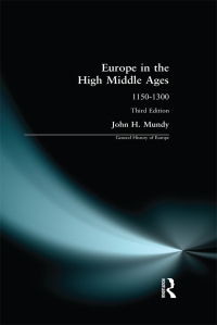 صورة الغلاف: Europe in the High Middle Ages 3rd edition 9781138166042