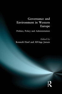 Titelbild: Governance and Environment in Western Europe 1st edition 9780582368200