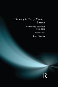 Cover image: Literacy in Early Modern Europe 2nd edition 9780582368101